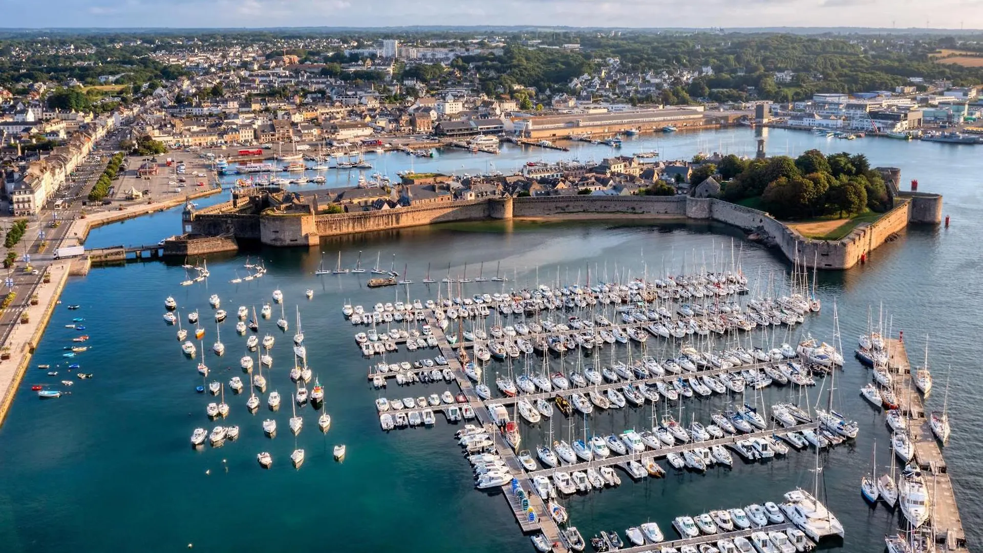 -Te Moana- Beau T2 Bis Surplombant La Mer Avec Parking Concarneau 0*,  França